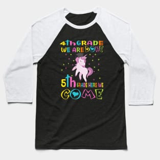 4th grade we are done..5th grade here we come..4th grade graduation gift Baseball T-Shirt